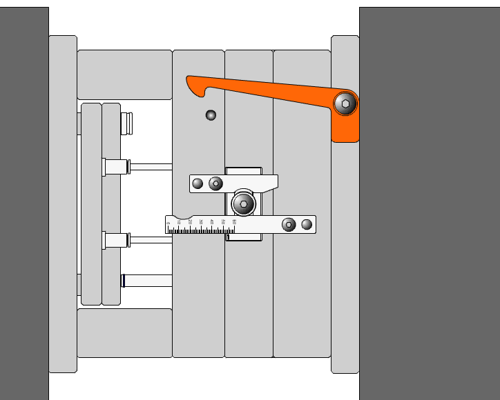 20种模具设计动画演示,自动切水口螺纹开模,经典必知模具结构的图10